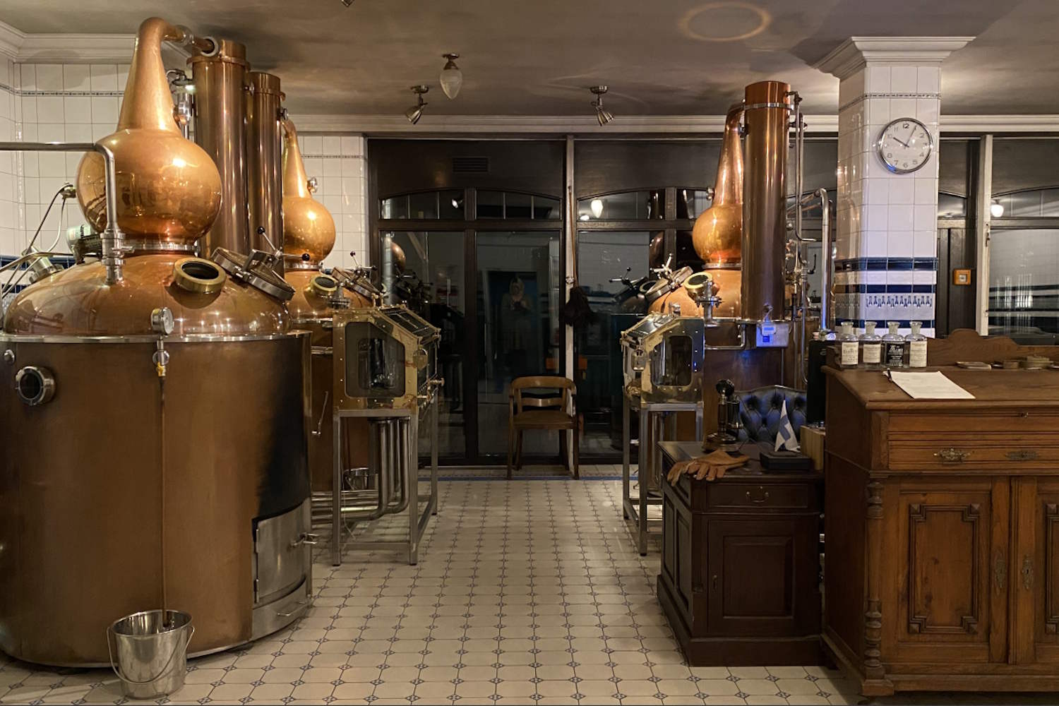 Maschinen in der Distille Hammerschmiede