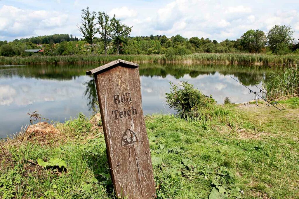 Der Höllteich gehört zum Angelrevier der Klosterteiche Walkenried.