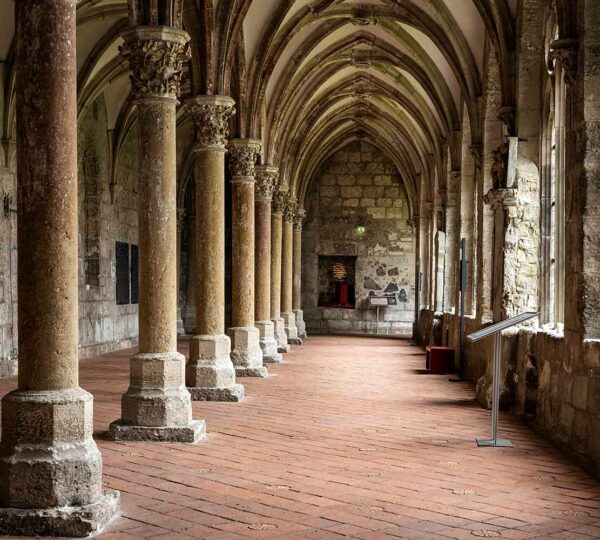 Säulengang im Kloster Walkenried.