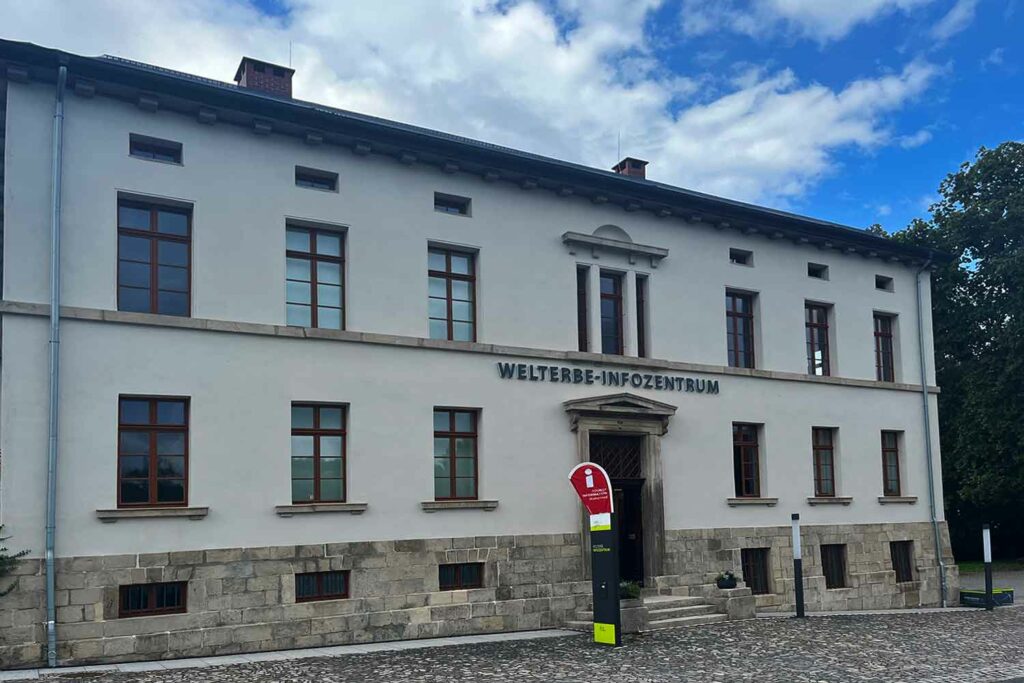 Die Tourist-Information Walkenried befindet sich im Gebäude des UNESCO-Welterbe-Infozentrums