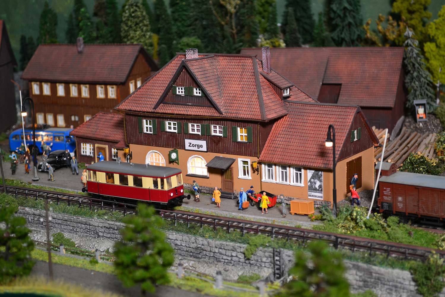 Eisenbahn Modellbahnanlage