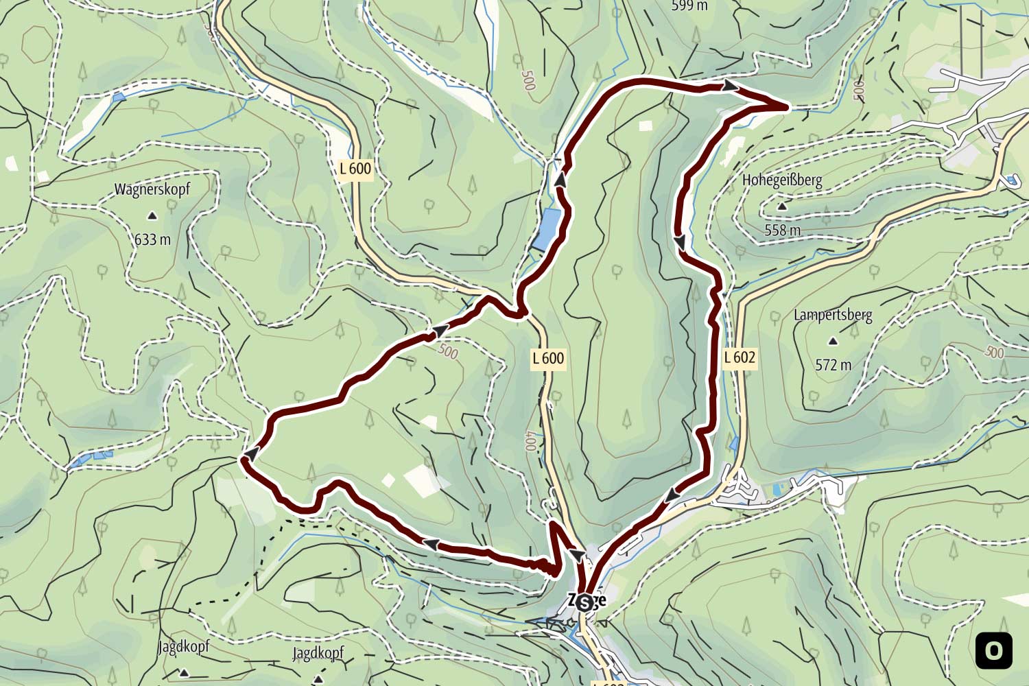 Zorger Bergwäldertour