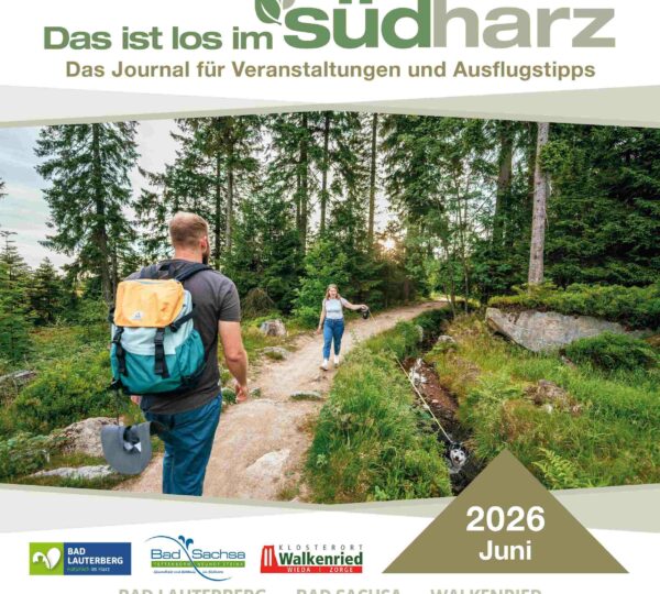 Das “GästeJournal Südharz” für Juni ist da!