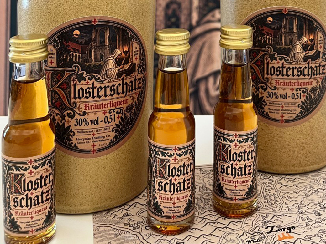 Klosterschatz Kräuterliqueur zum 900 Jahre Kloster Walkenried Jubiläum